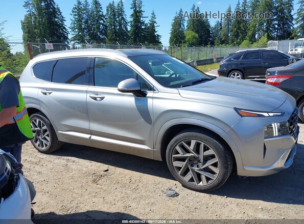 5NMS54AL5PH492397 2023 HYUNDAI SANTA FE Silver Սալոնի հետևի տեսք