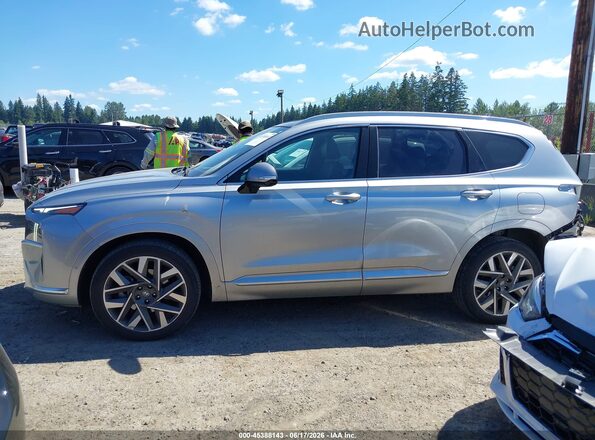 5NMS54AL5PH492397 2023 HYUNDAI SANTA FE Silver Սալոնի 360 աստիճան տեսք