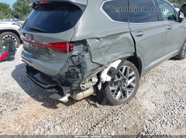 5NMS54ALXNH415165 2022 HYUNDAI SANTA FE Gray Вид спереду