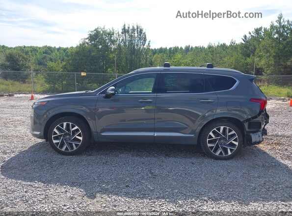 5NMS54ALXNH415165 2022 HYUNDAI SANTA FE Gray 