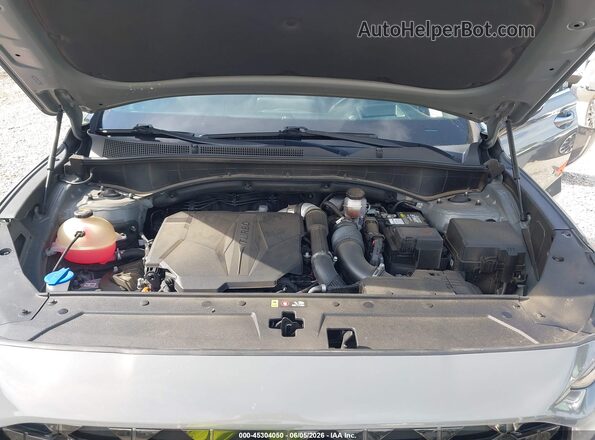 5NMS54ALXNH415165 2022 HYUNDAI SANTA FE Gray Вид ззаду