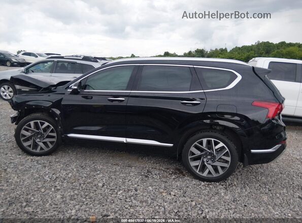 5NMS54ALXPH603493 2023 HYUNDAI SANTA FE Черный Панорамный вид салона 360°