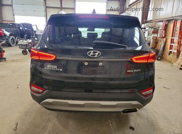 5NMS5CAA0LH242195 2020 HYUNDAI SANTA Black Rear view