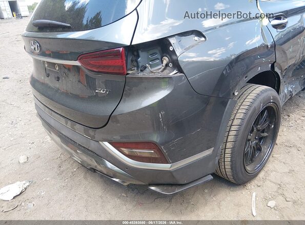 5NMS5CAA1KH106480 2019 HYUNDAI SANTA FE Серый Вид щитка приборов