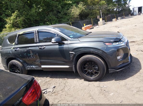 5NMS5CAA1KH106480 2019 HYUNDAI SANTA FE Серый Панорамный вид салона 360°