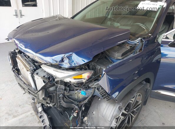 5NMS5CAA2LH286148 2020 HYUNDAI SANTA FE Dark Blue Դիմացի տեսք