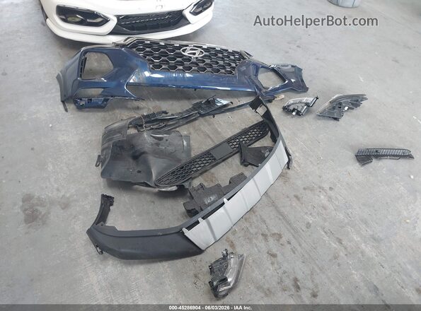 5NMS5CAA2LH286148 2020 HYUNDAI SANTA FE Dark Blue Սարքավորումների վահանակի տեսք