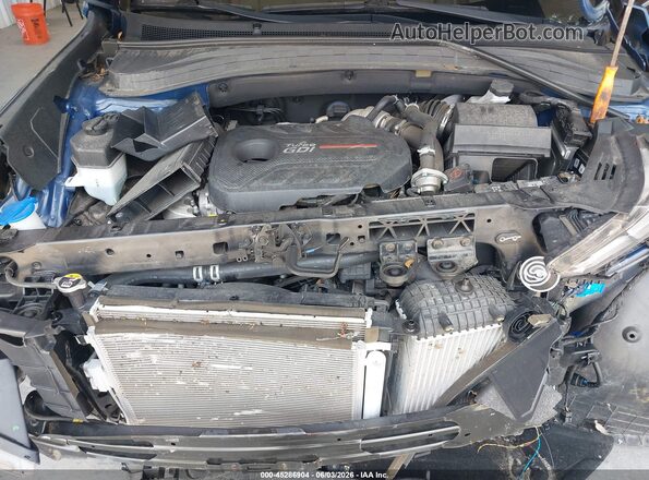 5NMS5CAA2LH286148 2020 HYUNDAI SANTA FE Dark Blue Հետևի տեսք