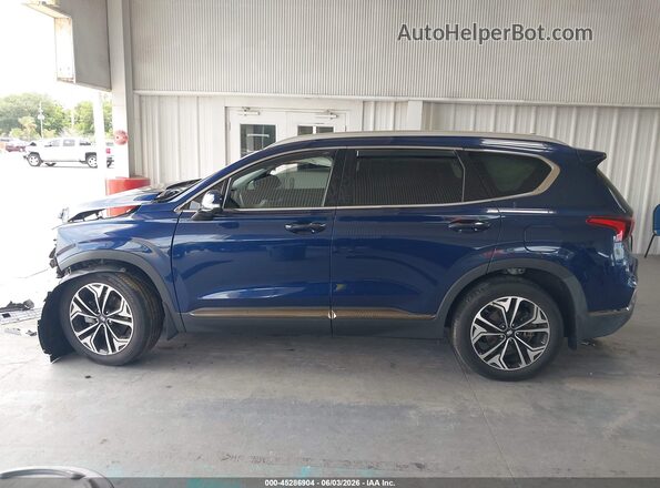 5NMS5CAA2LH286148 2020 HYUNDAI SANTA FE Dark Blue 
