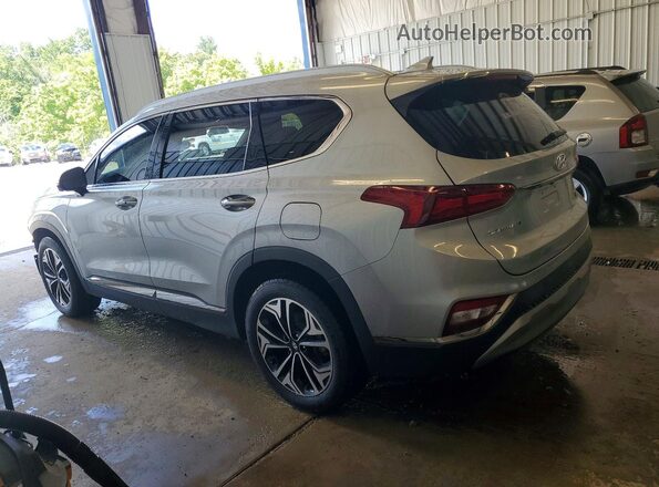 5NMS5CAA3LH287194 2020 HYUNDAI SANTA Silver Trasero izquierdo
