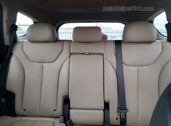 5NMS5CAA4KH105288 2019 HYUNDAI SANTA Red Widok tylnych siedzeń