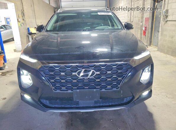 5NMS5CAA5KH048776 2019 HYUNDAI SANTA Черный Вид спереди