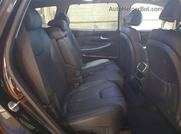 5NMS5CAA5KH048776 2019 HYUNDAI SANTA Черный Вид задней части салона