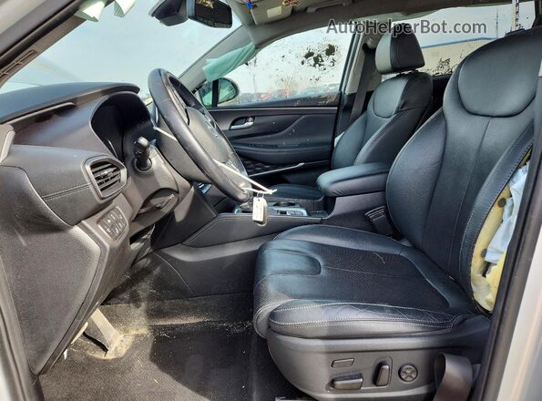5NMS5CAA5KH069286 2019 HYUNDAI SANTA Silver Vista interior delantera