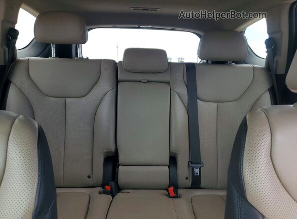 5NMS5CAA6LH299582 2020 HYUNDAI SANTA Black Вид задніх сидінь