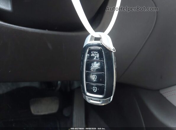 5NMS5CAA7LH287019 2020 HYUNDAI SANTA FE Черный Вид панели приборов