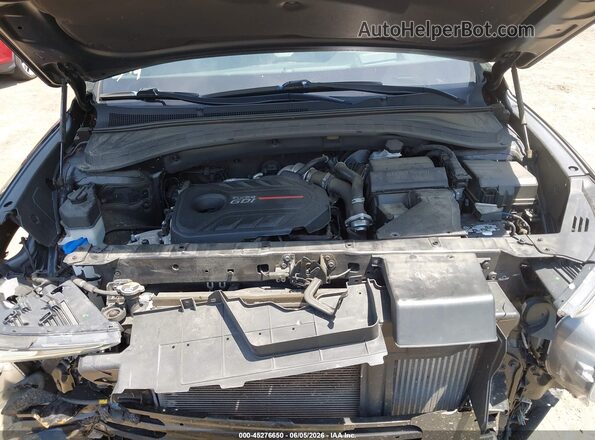 5NMS5CAA7LH287019 2020 HYUNDAI SANTA FE Черный Вид сзади