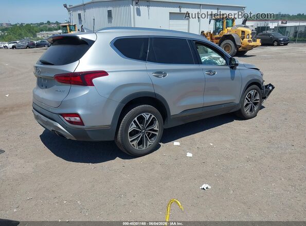 5NMS5CAA8LH270195 2020 HYUNDAI SANTA FE Silver Trasero derecho
