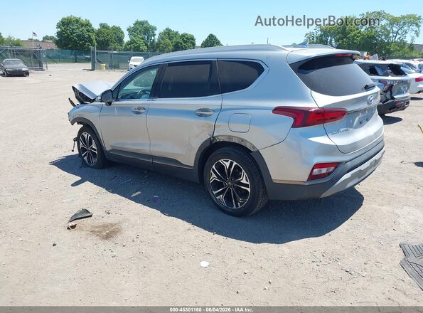 5NMS5CAA8LH270195 2020 HYUNDAI SANTA FE Silver Trasero izquierdo