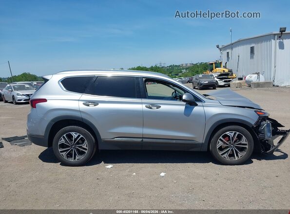 5NMS5CAA8LH270195 2020 HYUNDAI SANTA FE Silver Vista interior trasera