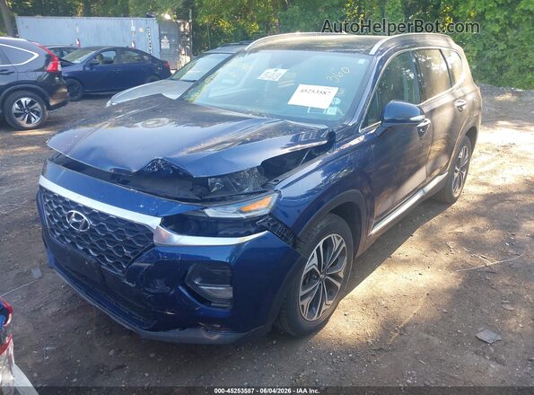 5NMS5CAA9KH015330 2019 HYUNDAI SANTA FE Blue 