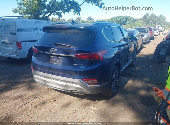 5NMS5CAA9KH015330 2019 HYUNDAI SANTA FE Blue 