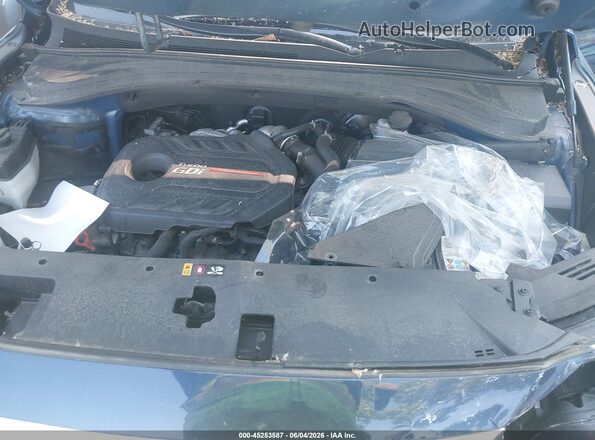 5NMS5CAA9KH015330 2019 HYUNDAI SANTA FE Blue 