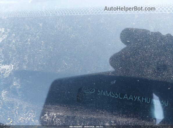 5NMS5CAA9KH015330 2019 HYUNDAI SANTA FE Blue 