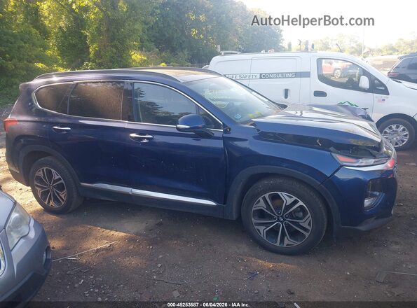 5NMS5CAA9KH015330 2019 HYUNDAI SANTA FE Blue 