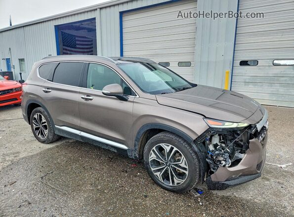 5NMS5CAAXKH034310 2019 HYUNDAI SANTA Brown 