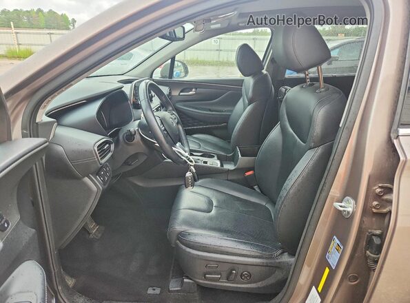 5NMS5CAAXKH034310 2019 HYUNDAI SANTA Brown 