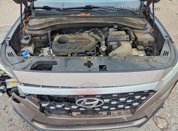 5NMS5CAAXKH034310 2019 HYUNDAI SANTA Brown 