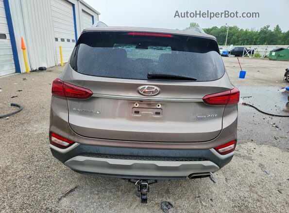 5NMS5CAAXKH034310 2019 HYUNDAI SANTA Brown 