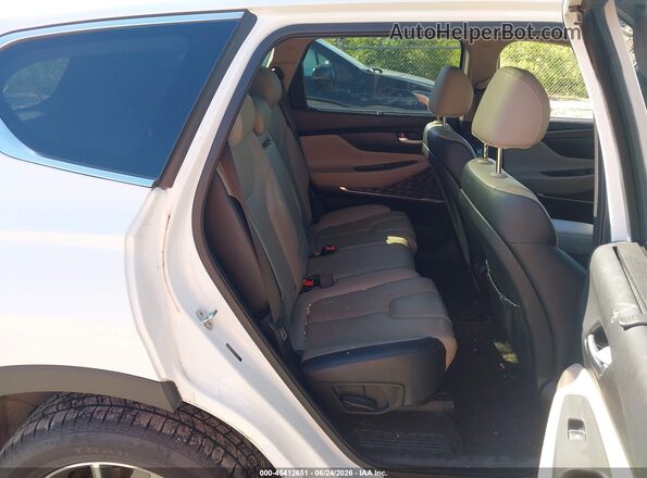 5NMS5CAD0KH041633 2019 HYUNDAI SANTA FE White Вид наклейки з VIN-кодом