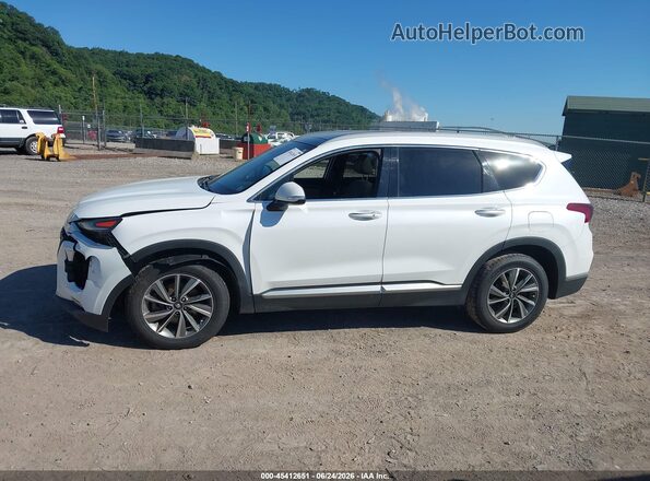 5NMS5CAD0KH041633 2019 HYUNDAI SANTA FE White Панорамний вид салону 360°