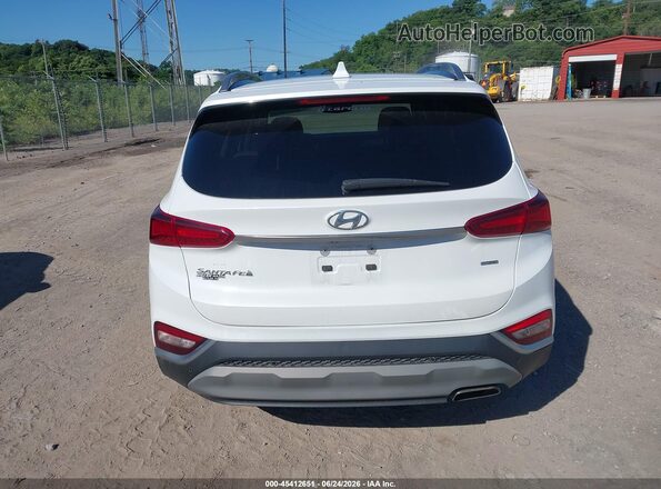5NMS5CAD0KH041633 2019 HYUNDAI SANTA FE White 