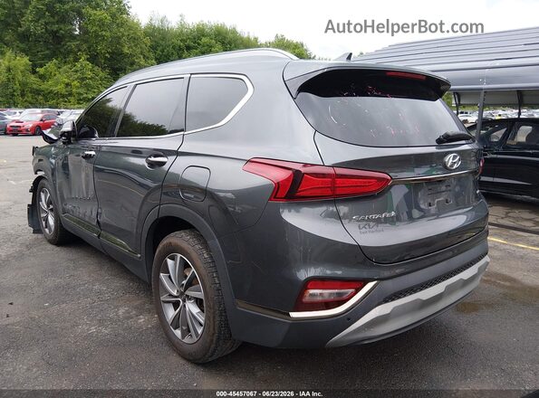 5NMS5CAD3LH150525 2020 HYUNDAI SANTA FE Gray უკანა მარცხენა