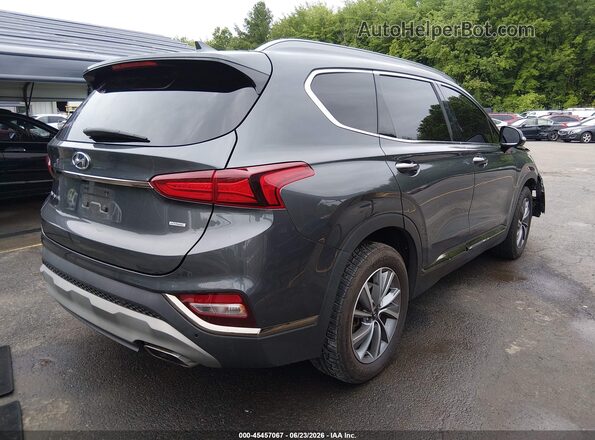 5NMS5CAD3LH150525 2020 HYUNDAI SANTA FE Gray უკანა მარჯვენა