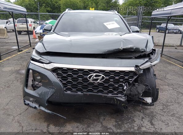5NMS5CAD3LH150525 2020 HYUNDAI SANTA FE Gray წინა ხედი