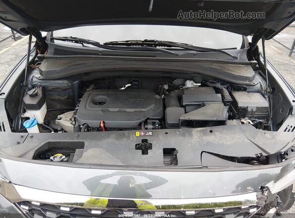 5NMS5CAD3LH150525 2020 HYUNDAI SANTA FE Gray უკანა ხედი