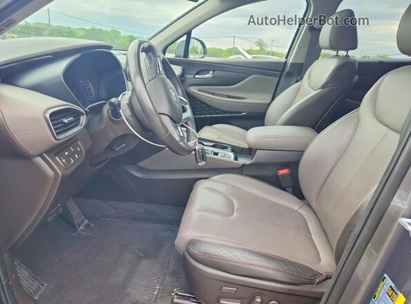 5NMS5CAD4KH028125 2019 HYUNDAI SANTA Gray 