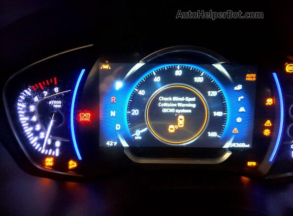 5NMS5CAD5KH029039 2019 HYUNDAI SANTA Gray Widok zestawu wskaźników
