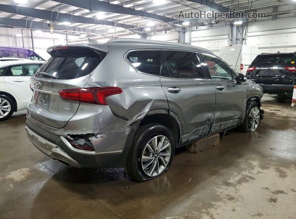 5NMS5CAD5KH029039 2019 HYUNDAI SANTA Gray Tył prawy