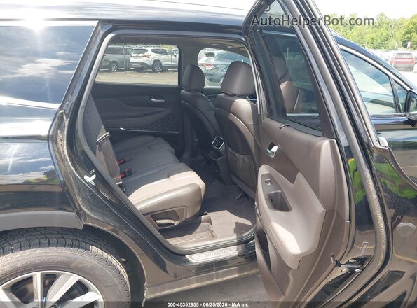 5NMS5CAD5KH053454 2019 HYUNDAI SANTA FE Black VIN sticker view