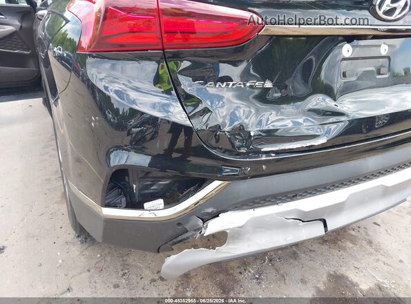 5NMS5CAD5KH053454 2019 HYUNDAI SANTA FE Black Front view