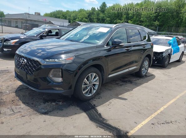 5NMS5CAD5KH053454 2019 HYUNDAI SANTA FE Black Front left