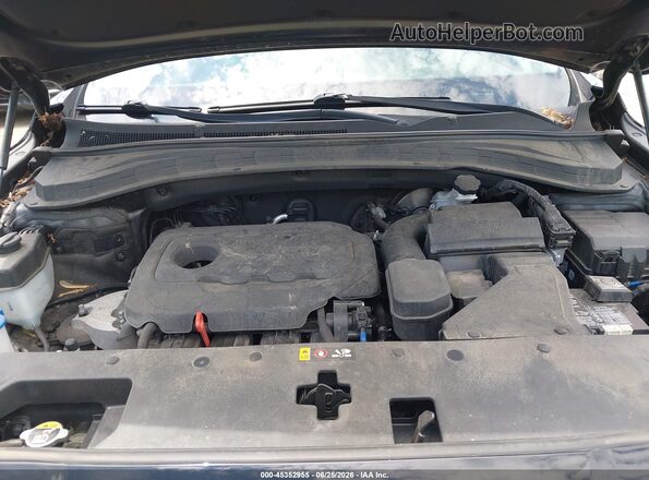 5NMS5CAD5KH053454 2019 HYUNDAI SANTA FE Black Rear view