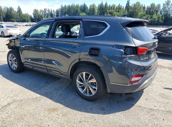 5NMS5CAD5LH182778 2020 HYUNDAI SANTA Gray Trasero izquierdo