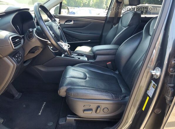 5NMS5CAD5LH182778 2020 HYUNDAI SANTA Gray Vista interior delantera