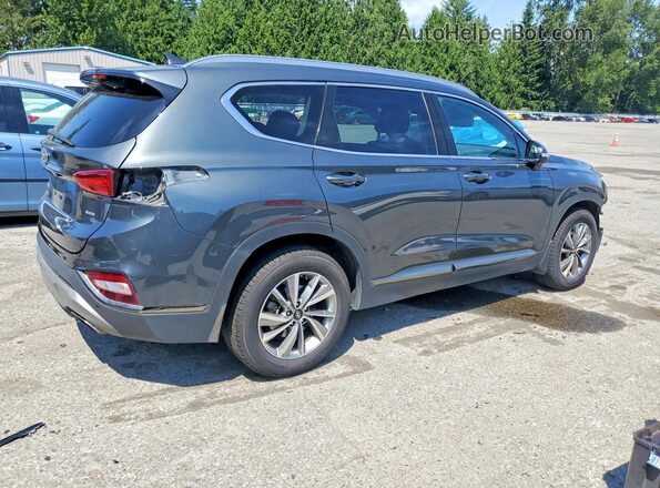 5NMS5CAD5LH182778 2020 HYUNDAI SANTA Gray Trasero derecho